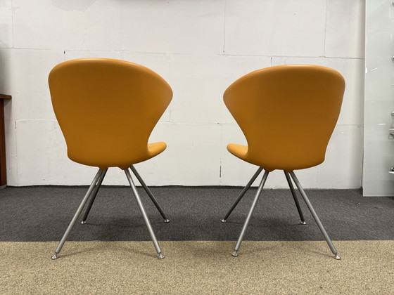 Image 1 of 2 Tonon Concept chairs Orange 