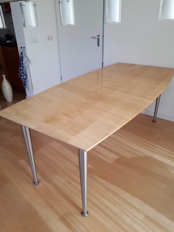 Image 1 of Dining table Maple wood Collection Zumsteg Switzerland