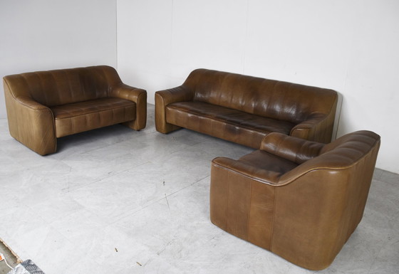 Image 1 of De Sede DS44 sofa set