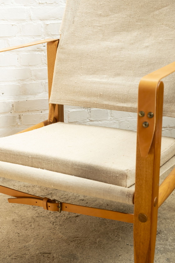 Image 1 of Kaare Klint Safari Chair by Rud Rasmussen