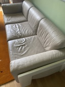 Knoll three-seater sofa by Tobia Scarpa