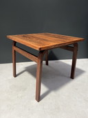 Wenge wooden side table, 1970s