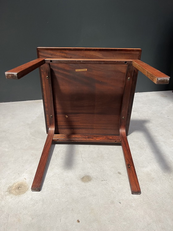 Image 1 of Wenge wooden side table, 1970s