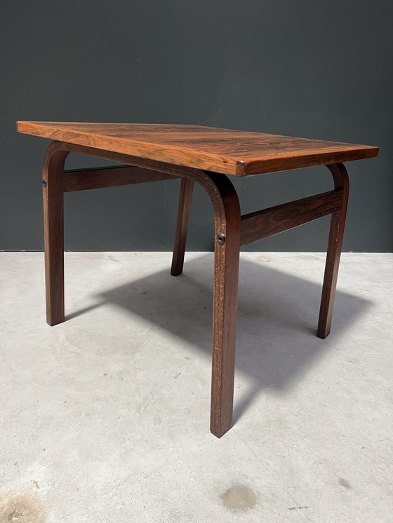 Image 1 of Wenge wooden side table, 1970s