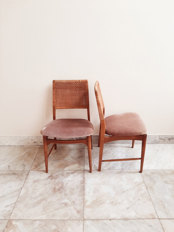 Image 1 of 2x E. Knudsen chairs for Jensen & Lykkegaard chair