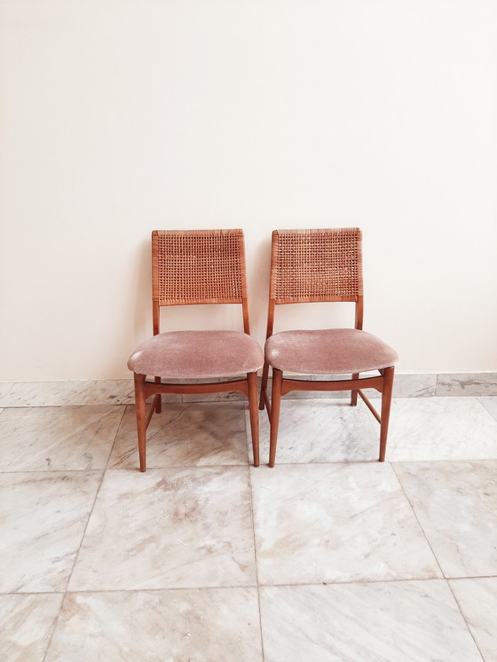 Image 1 of 2x E. Knudsen chaises pour Jensen & Lykkegaard chaise