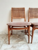 2x sedie E. Knudsen per la sedia Jensen &amp; Lykkegaard