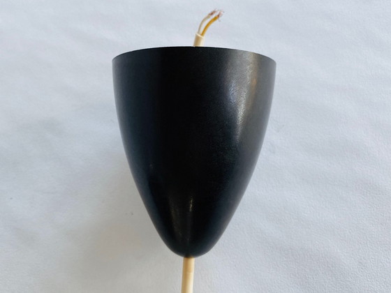 Image 1 of Lampada a sospensione vintage in bachelite e vetro