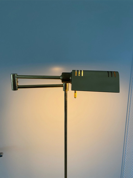 Lampadaire vintage en laiton