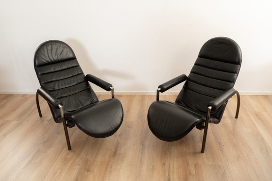 Image 1 of 2x Moroso Noe Lounge chairs by Ammanati & Vitelli