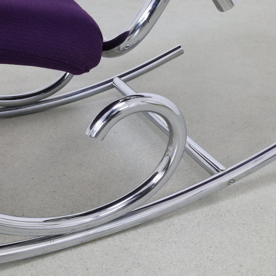 Image 1 of Rocking Chair in Chrome, 1970s