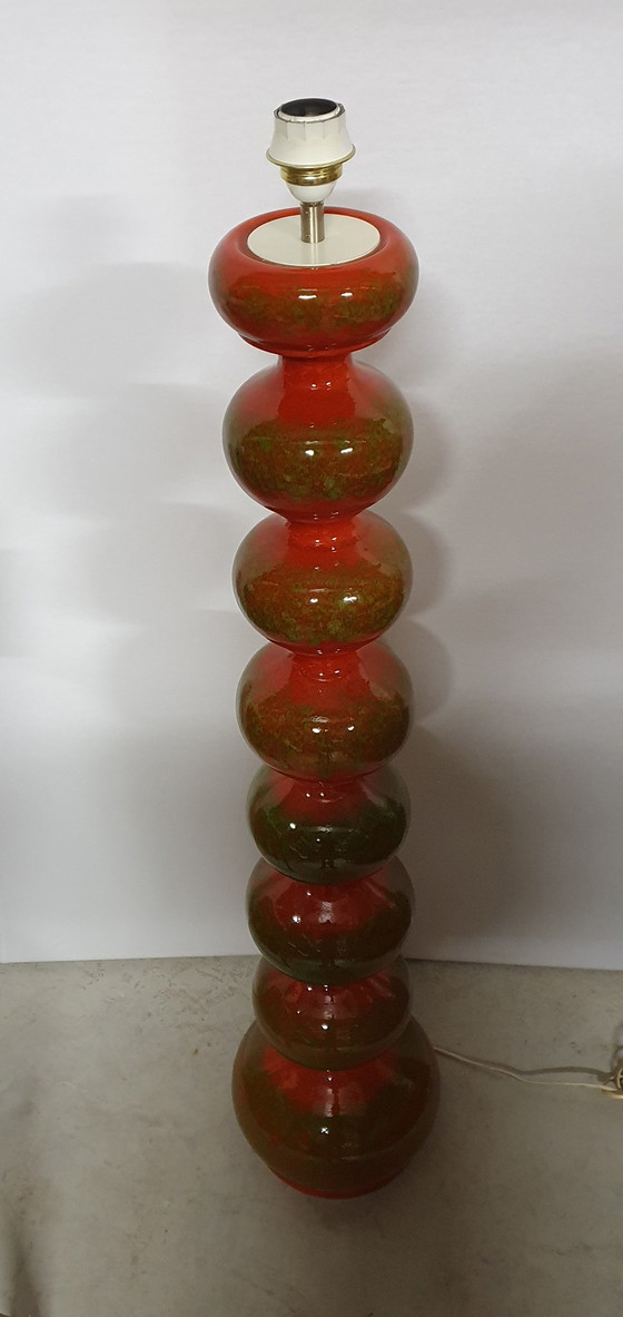 Image 1 of Ceramic 70's floor lamp