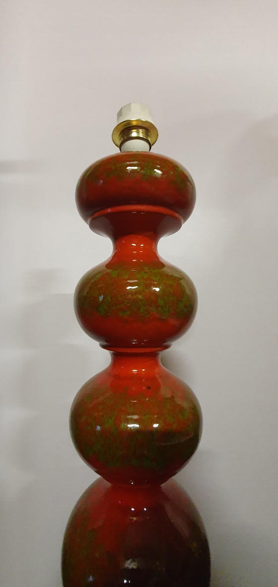 Image 1 of Ceramic 70's floor lamp