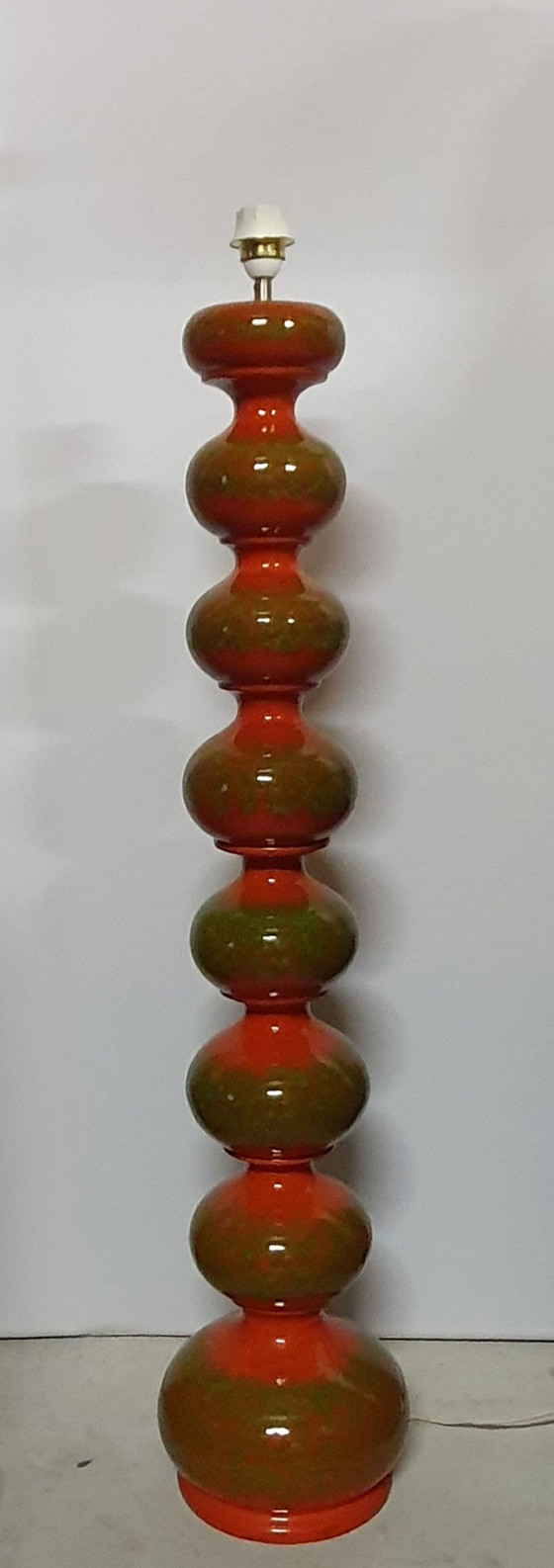 Image 1 of Ceramic 70's floor lamp