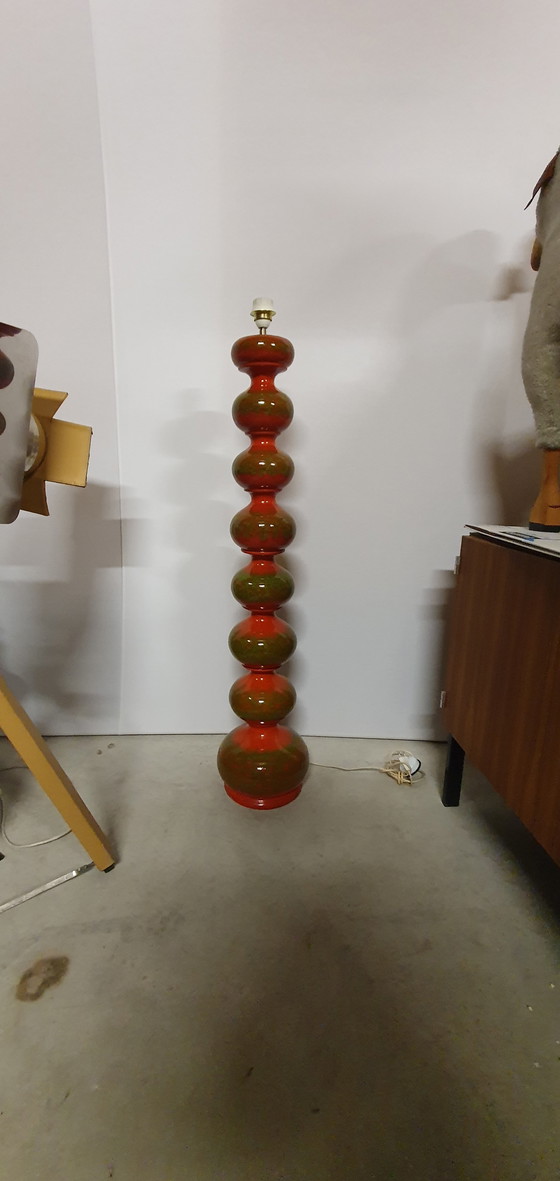 Image 1 of Ceramic 70's floor lamp