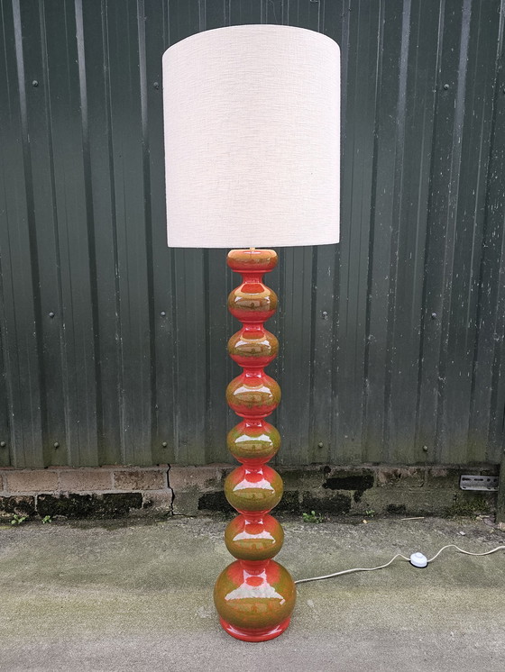 Image 1 of Ceramic 70's floor lamp