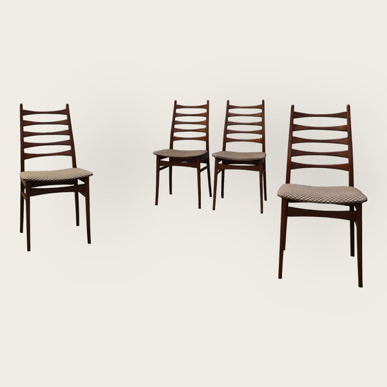 Image 1 of 4x Chaises Mid Century