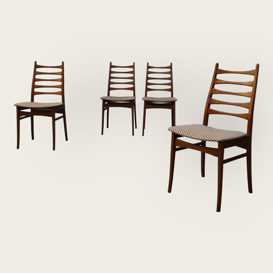 Image 1 of 4x Chaises Mid Century