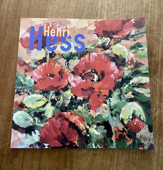 Image 1 of Henri Hess painting 'poppies'