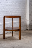 Side Table in stained birch, 1930s Denmark