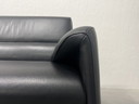 Leolux Felizia 3 seater sofa black leather