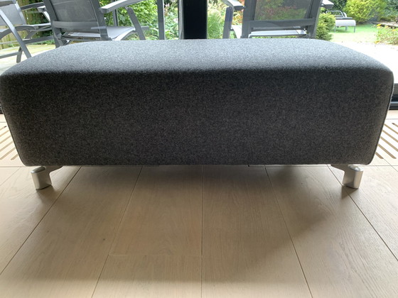 Image 1 of Leolux corner sofa with stool