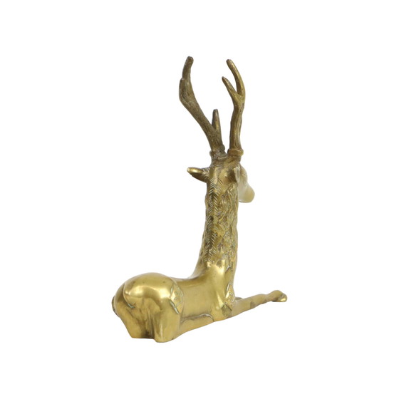 Image 1 of Messing Deer with Antlers Sarreid Ltd