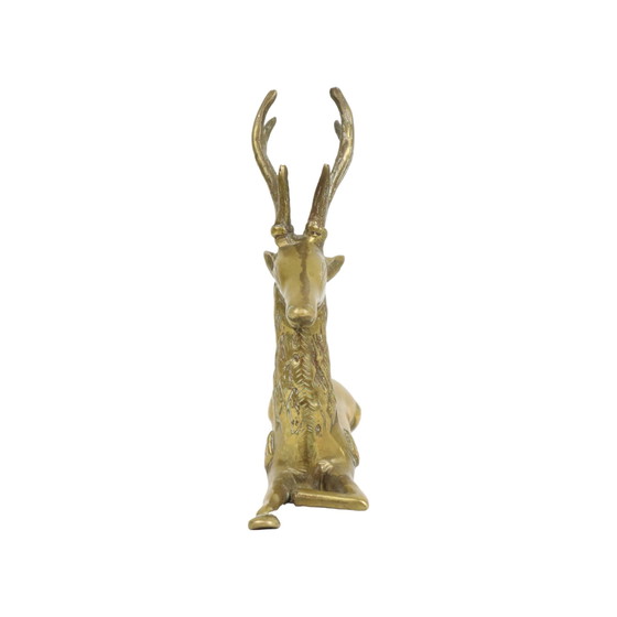 Image 1 of Messing Deer with Antlers Sarreid Ltd