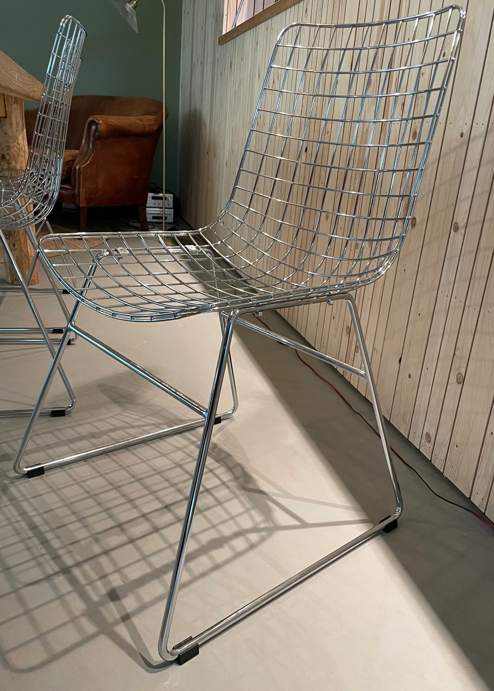 Hk living best sale wire chair