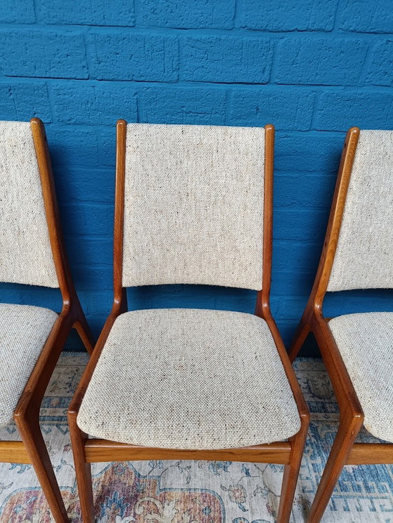 Image 1 of 4x Vintage Chairs Danish Design