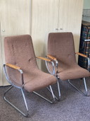 2x Vintage Arm Chairs