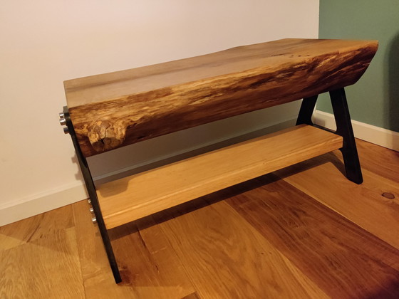 Image 1 of Tamer | Solid oak designed coffee table