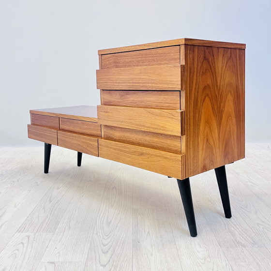 Image 1 of MId Century chest of drawers