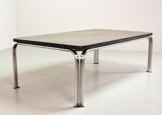 Image 1 of Heinz Lilienthal slate Blackstone rectangular coffee table