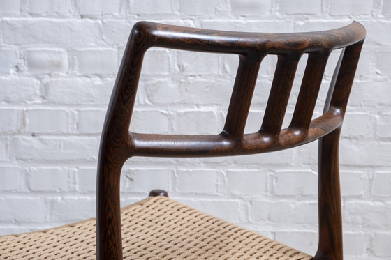 Image 1 of 4x Niels Otto Møller chairs model 79 in rosewood, 1960s Denmark