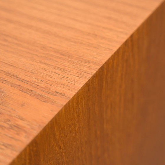 Image 1 of 60s teak desk, Scandinavian Design, restored