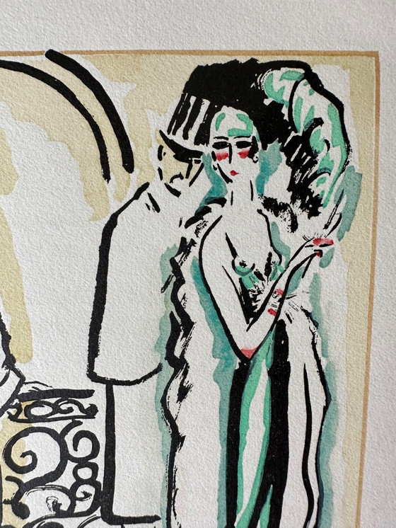 Image 1 of Kees van Dongen La Garconne 1925 pochoir