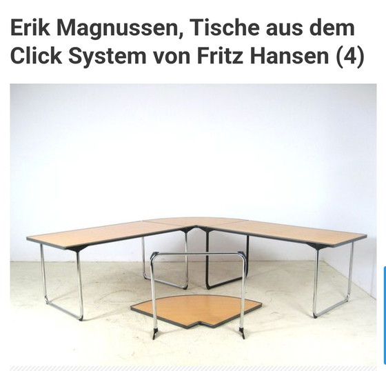 Image 1 of Erik Magnussen CLICK system Fritz Hansen