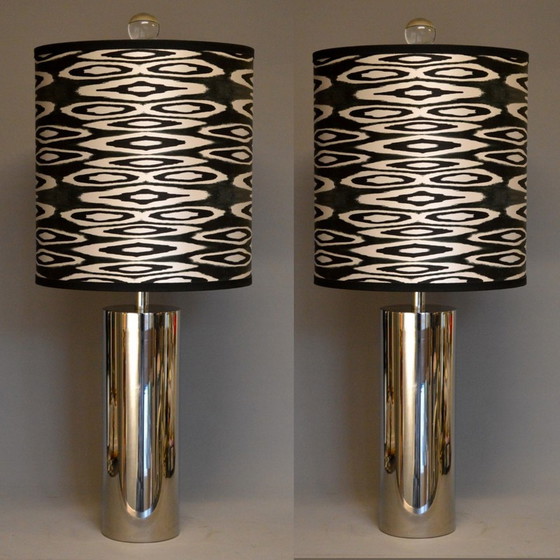 Image 1 of 2x Regianni lamp with shades by Mariska Meyer