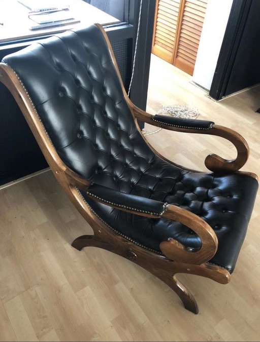 Poltrona Chesterfield modello Victoria