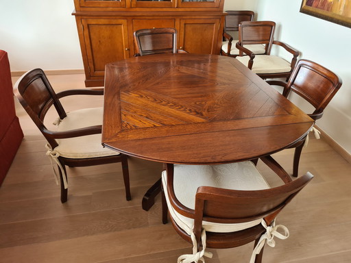 Schuitema Dining Table and Dining Room Chairs