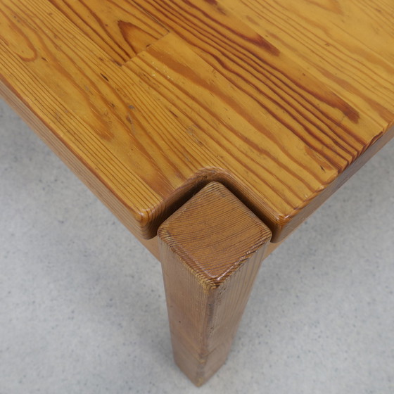 Image 1 of Table basse en bois de pin par Ilmari Tapiovaara, années 1960