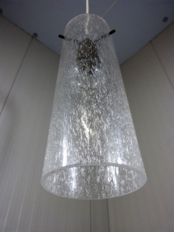 Image 1 of Vintage Kaiser Leuchten glass pendant lamp, 1960's