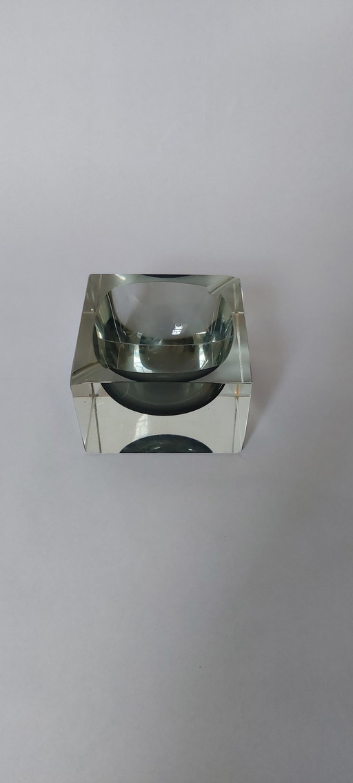 Murano ashtray Flavio Poli, seguso sommerso