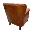 1x poltrona Chesterfield cognac