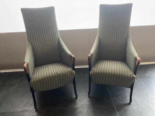 2 x Giorgetti Progetti lounge chair