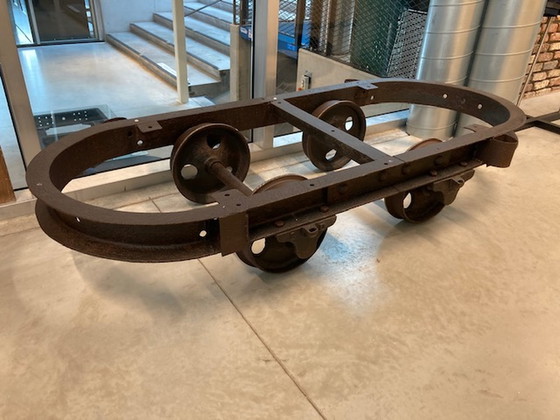 Image 1 of Industrial Cast Iron Coffee Table