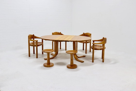 Image 1 of Extendable Pine Dining Table