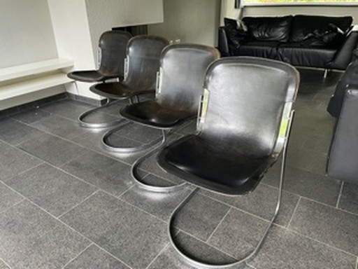 4 Willy Rizzo chaises C2