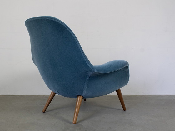 Image 1 of Fredericia Loungechair Swoon avec Ottoman